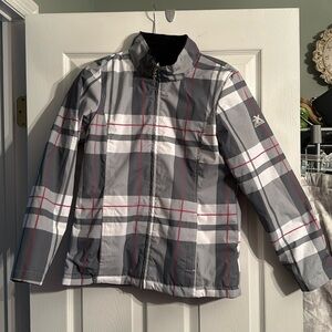 Snow jacket, lined very worm. Good for young adult or peite women